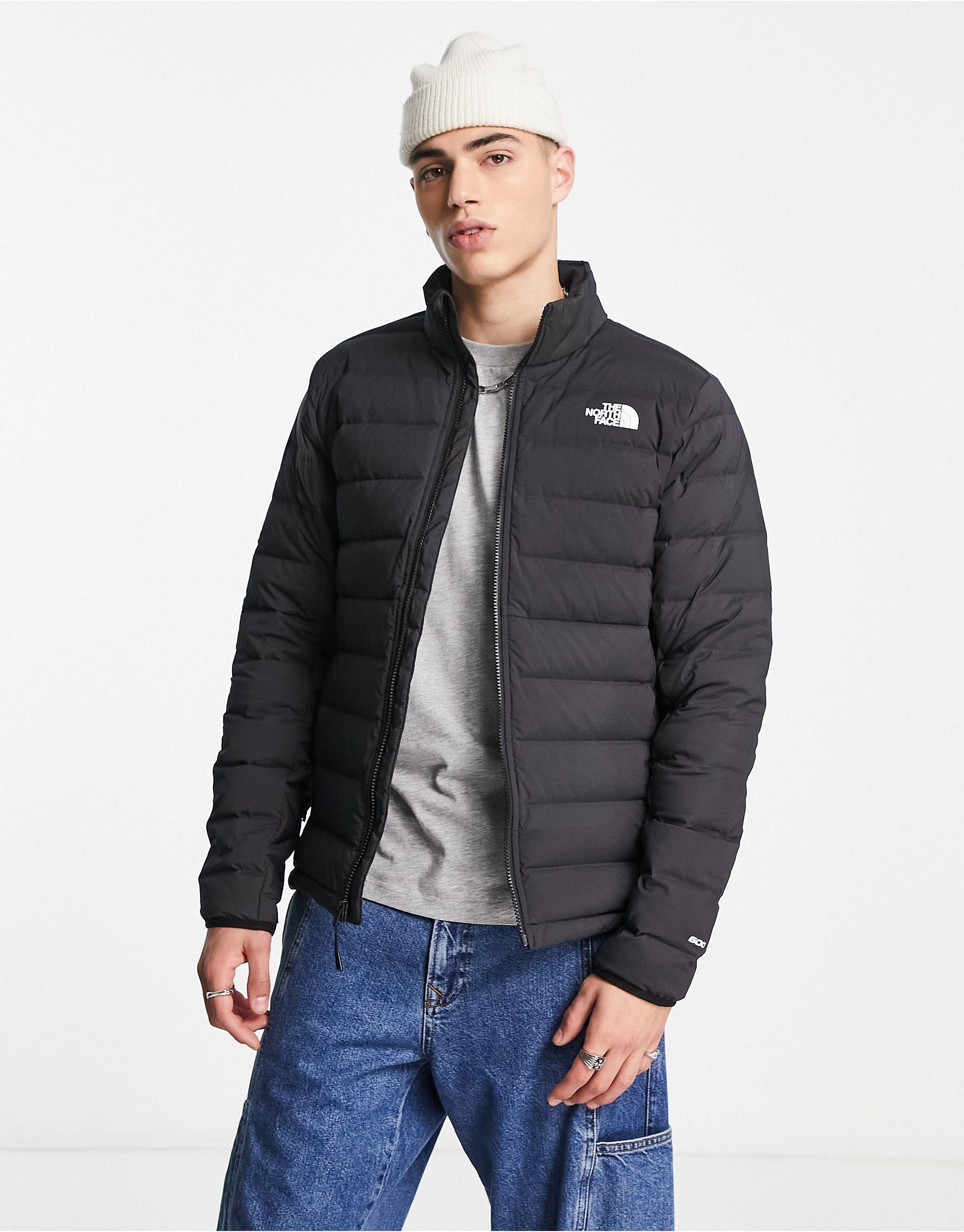 The North Face Belleview Stretch Down Puffer Jacket in Blue for Men ...