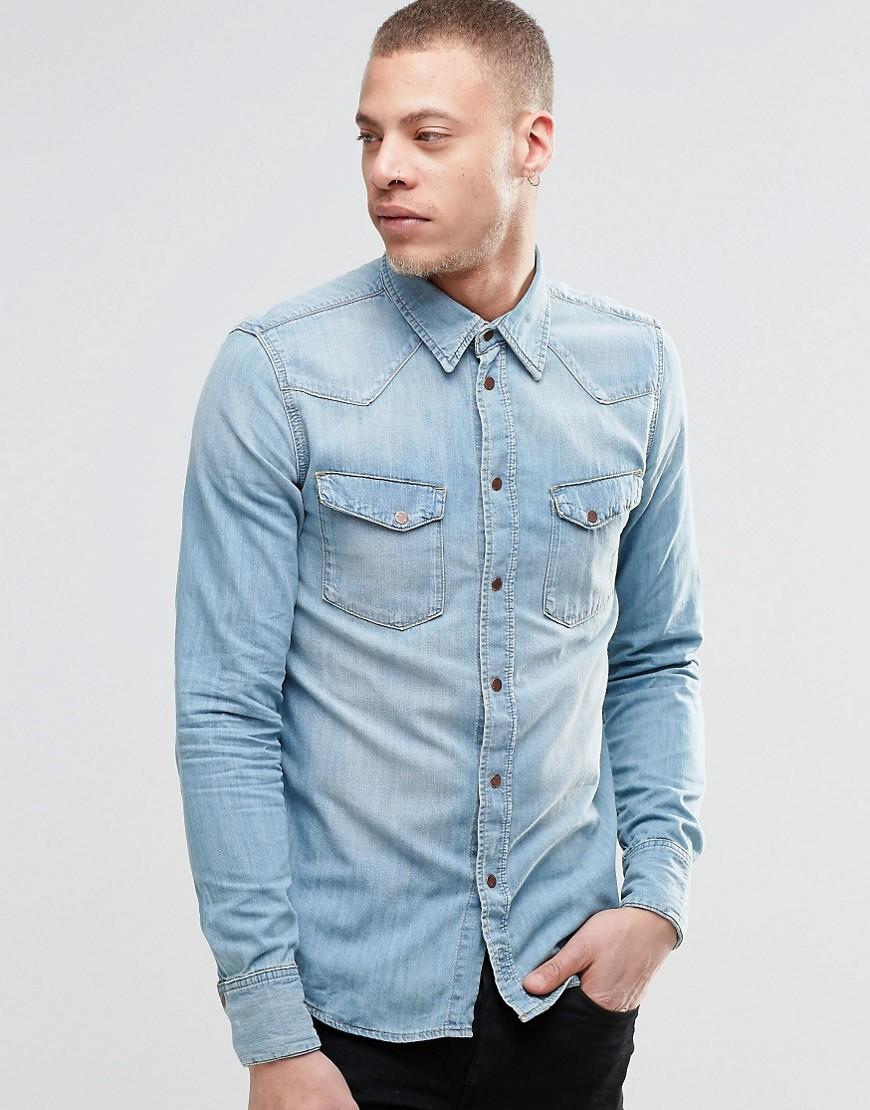 nudie jeans western shirt