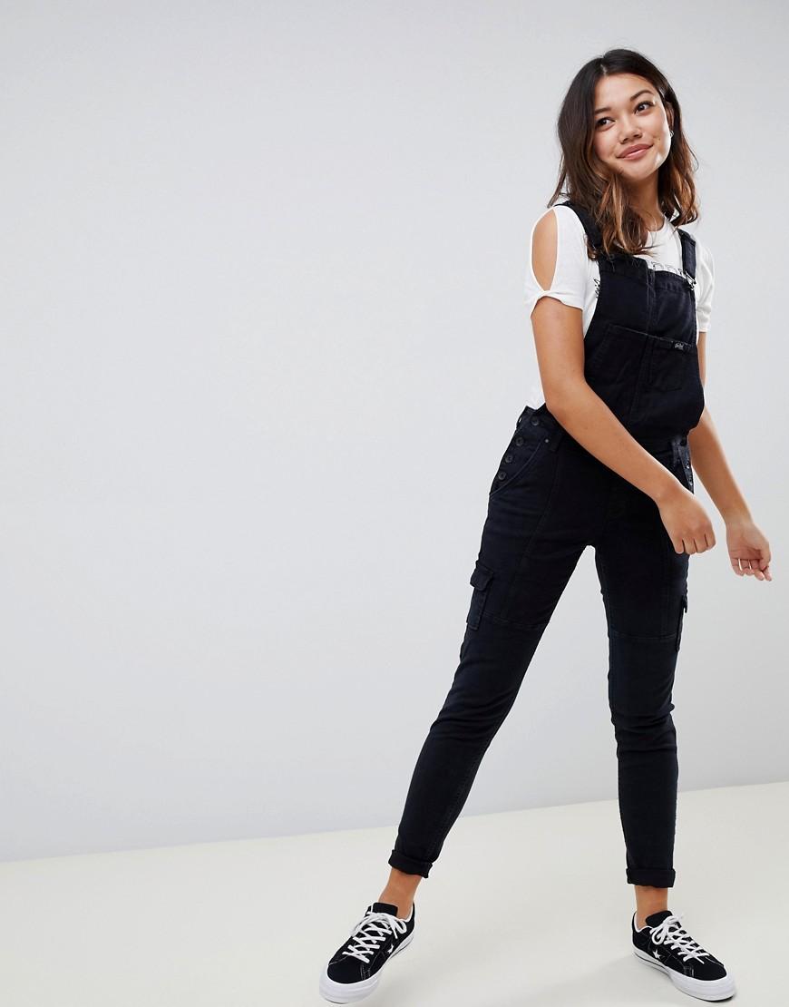 Superdry Denim Emmins Utility Dungarees 