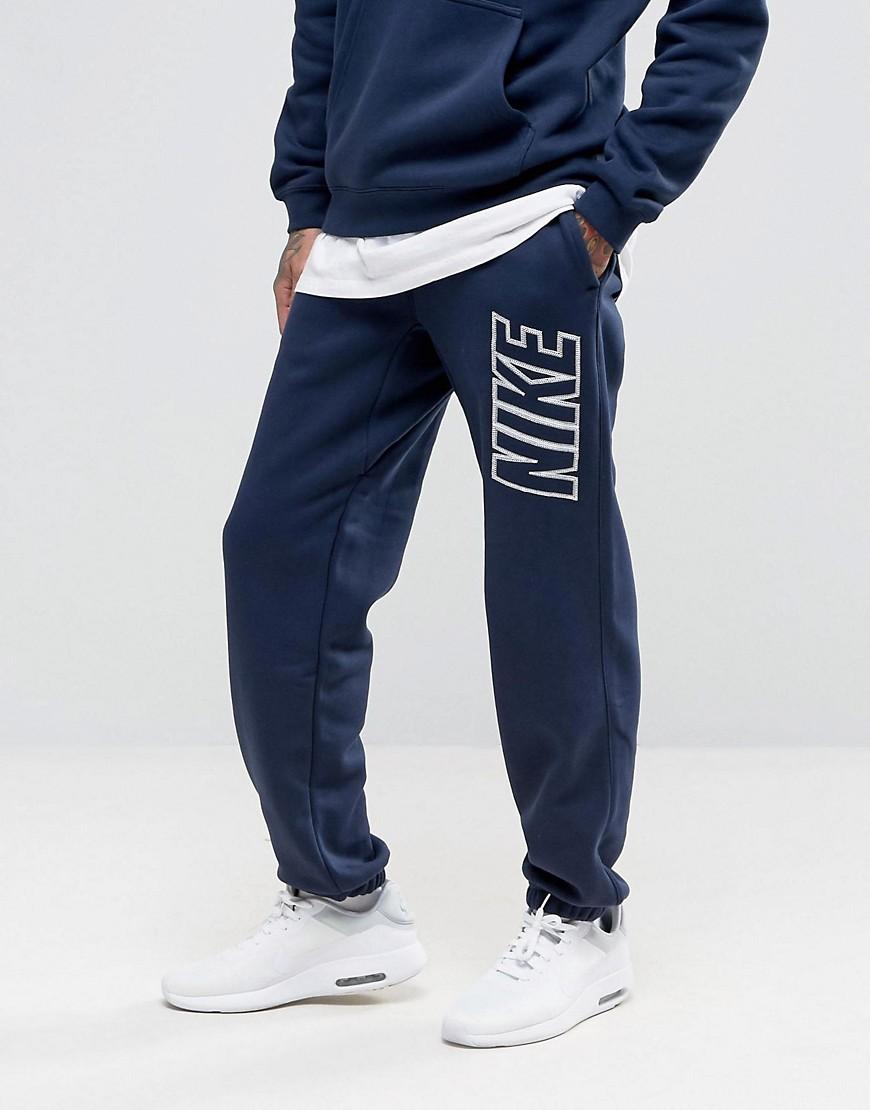 nike large logo tracksuit