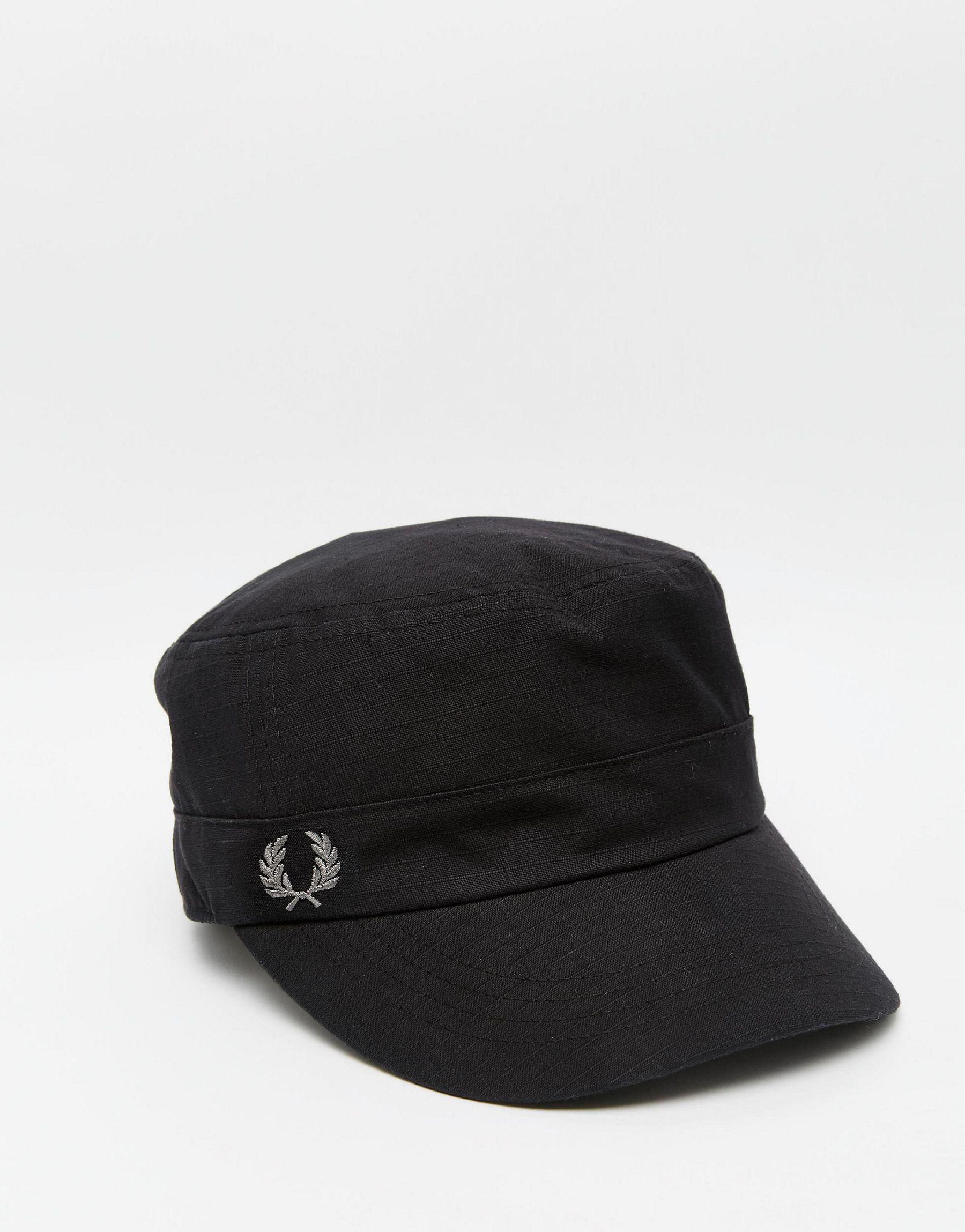 black train driver hat