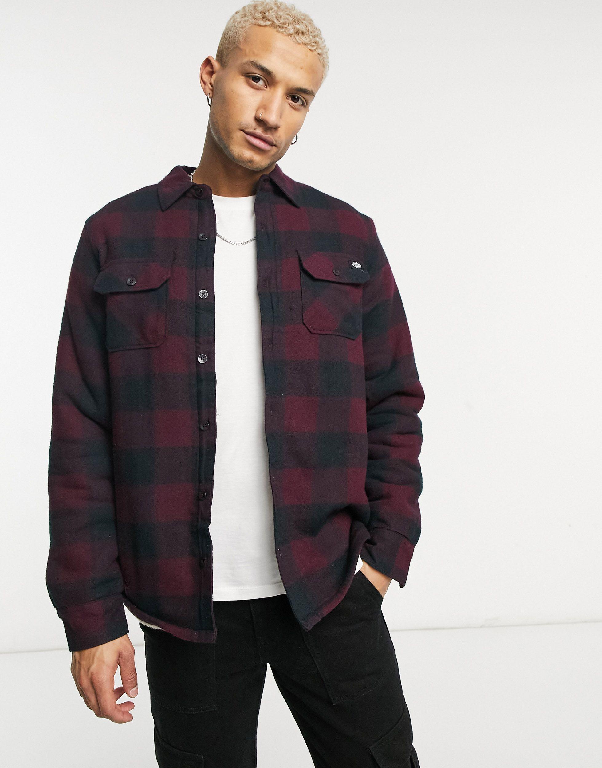 Dickies Lansdale Sherpa Lined Overshirt 