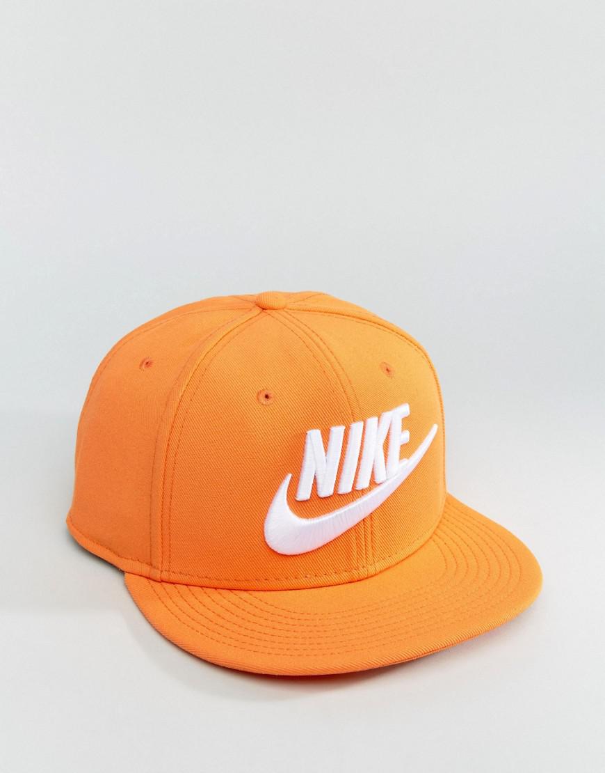 orange nike snapback