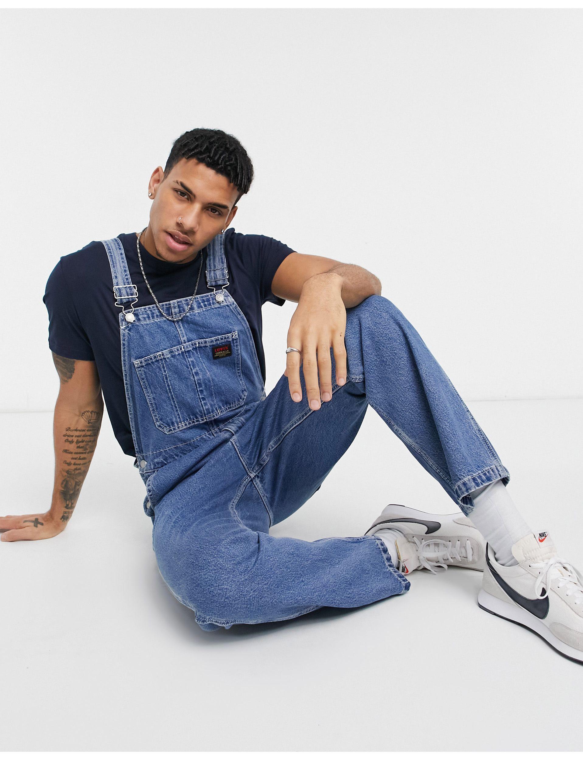 Levi's Overall Tuinbroek Jeans in het Blauw voor heren | Lyst NL