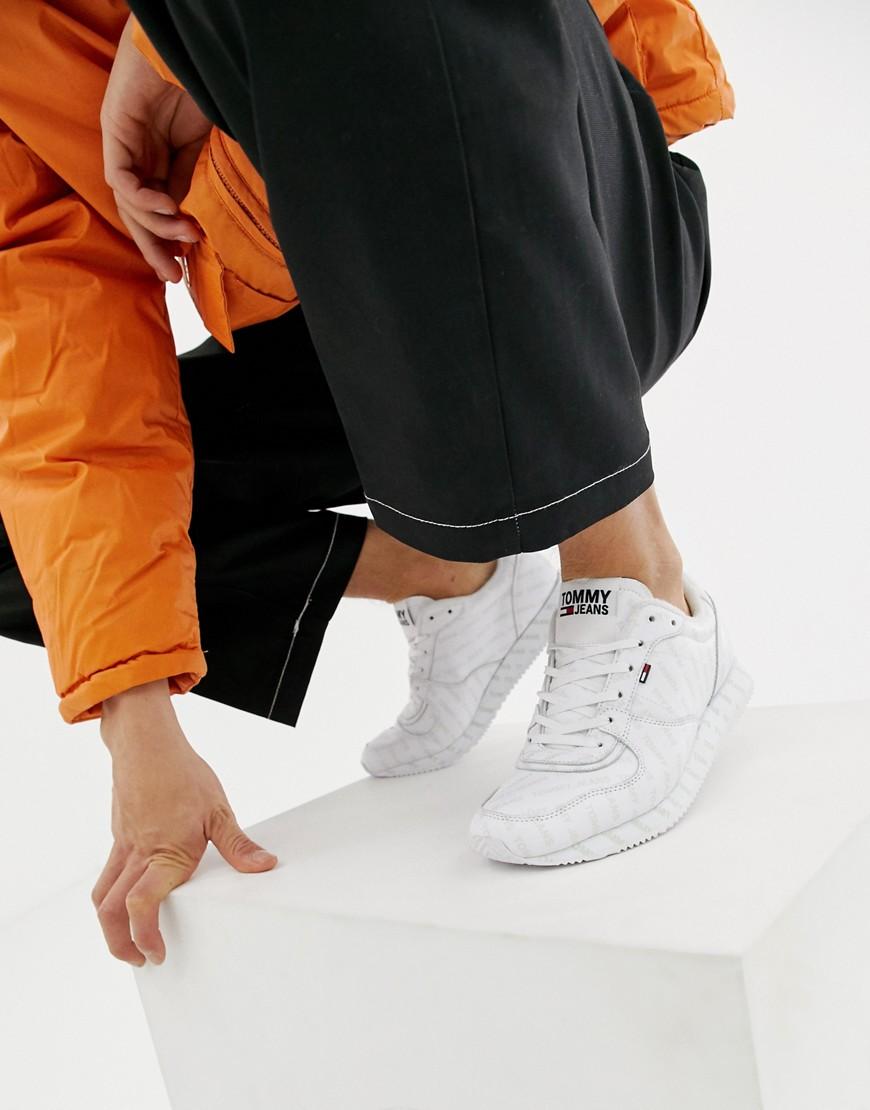 tommy hilfiger leather city sneaker