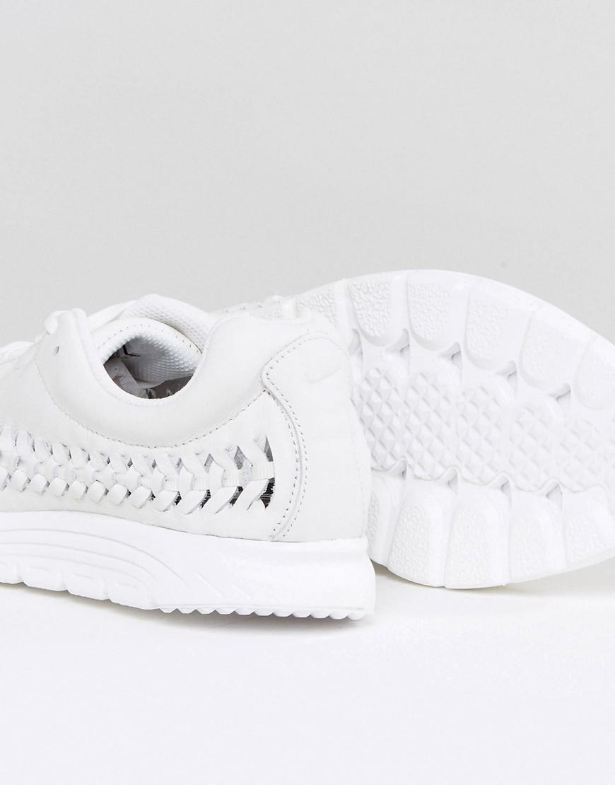 white mayfly trainers