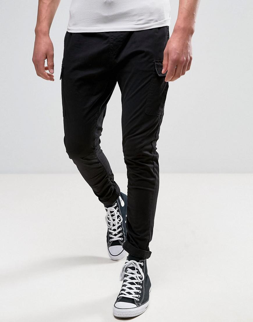 pull and bear black pants
