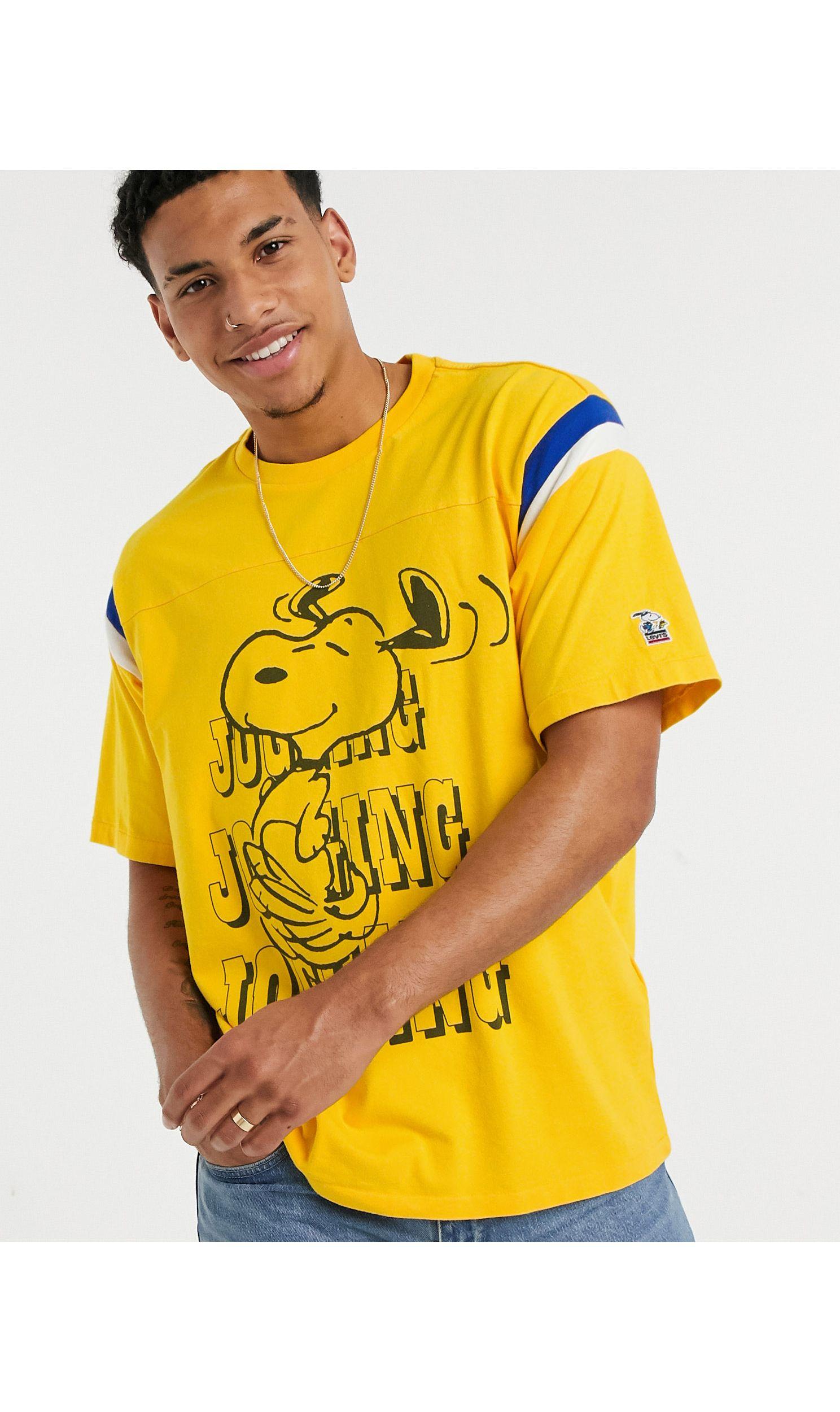 maglia levis peanuts