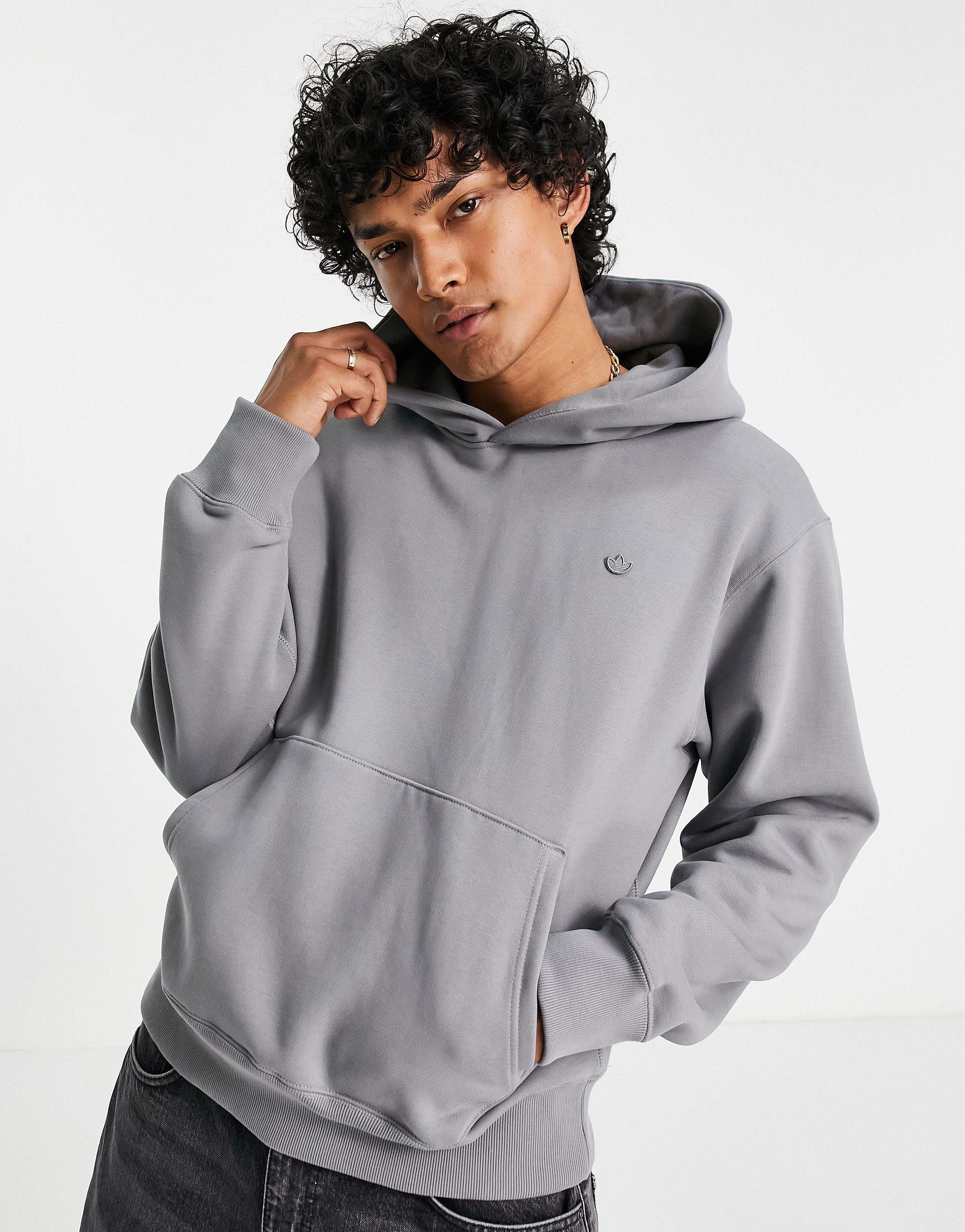 adidas Contempo Premium Hoodie Grey for Men | Lyst Australia