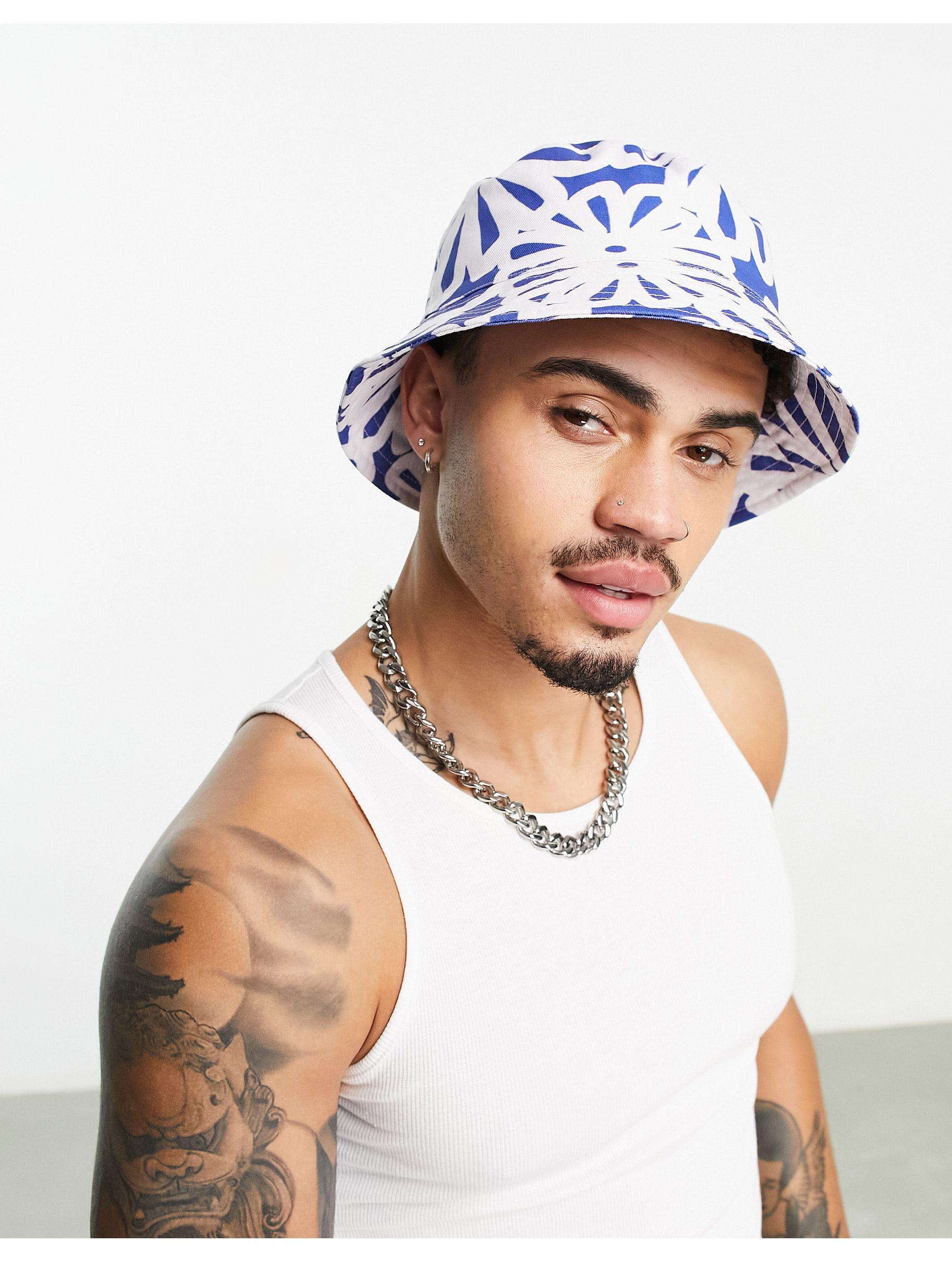 ASOS Coord Bucket Hat in White for Men Lyst
