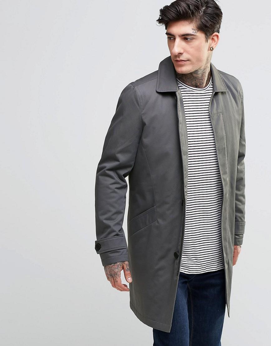 Lyst - Only & Sons Trench in Gray for Men