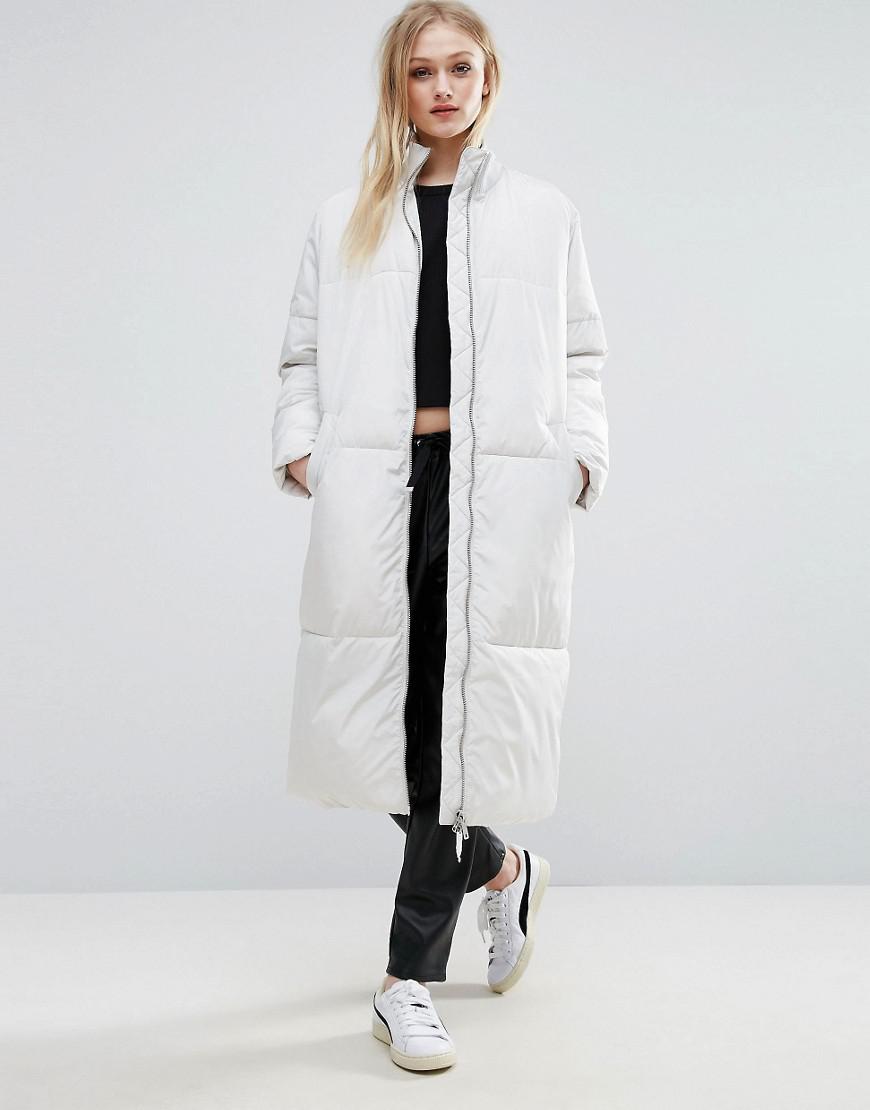Lyst Adpt Slumber Long Duvet Jacket In Blue Gallery