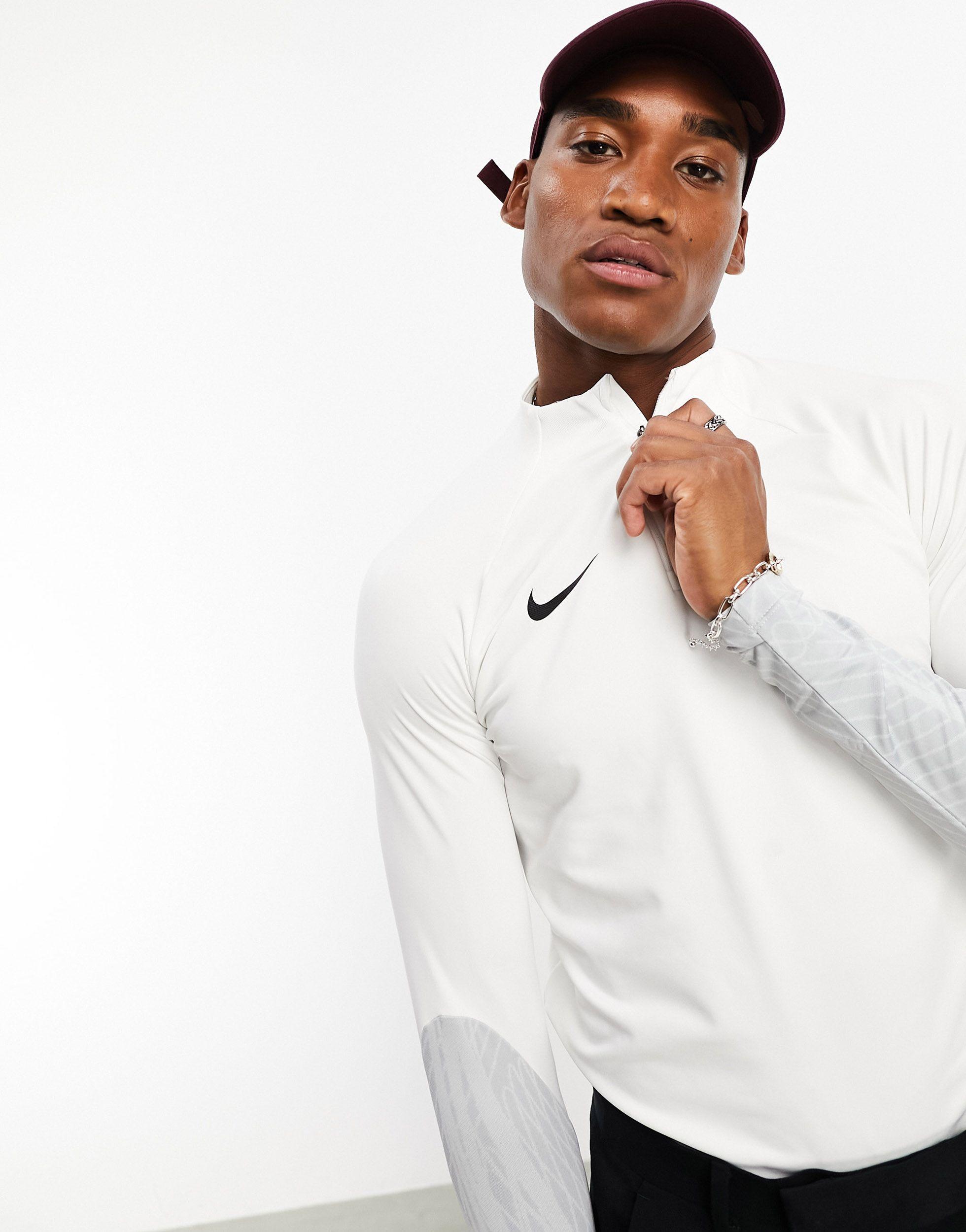Nike Football Nike Soccer Dri-fit Drill Top in White for Men | Lyst