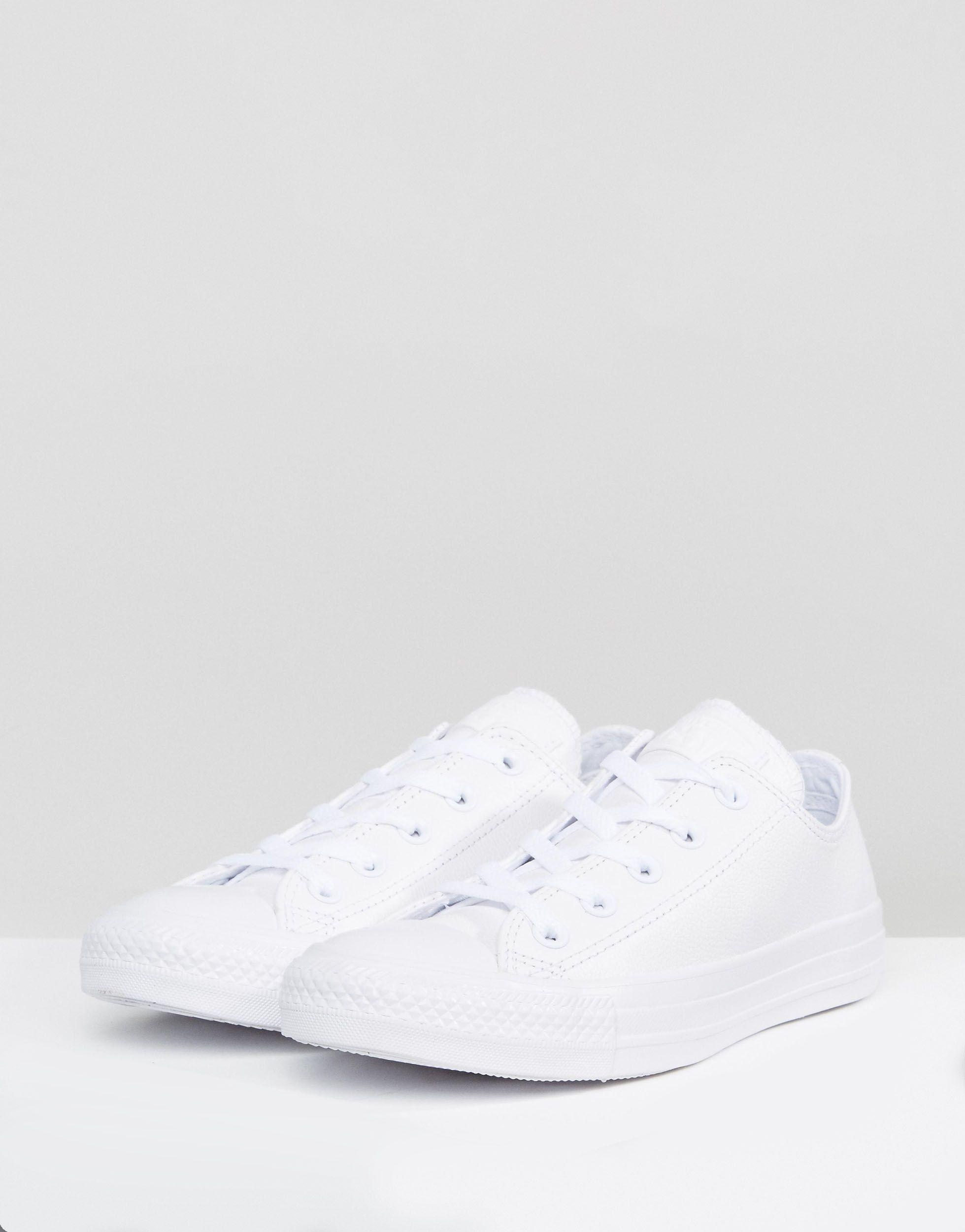 Converse Chuck Taylor Ox Leather White 