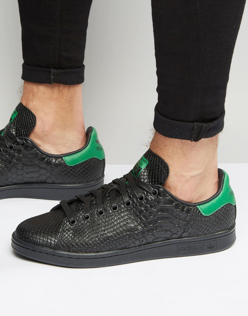 stan smith snake leather