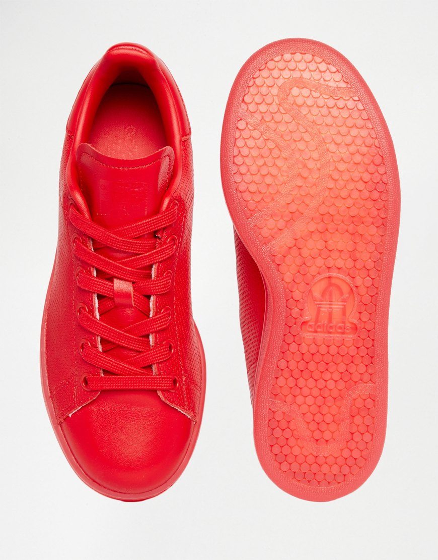 stan smith scarlet red
