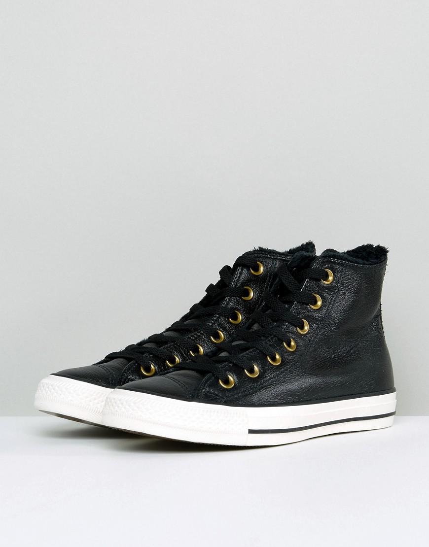 converse with fur lining