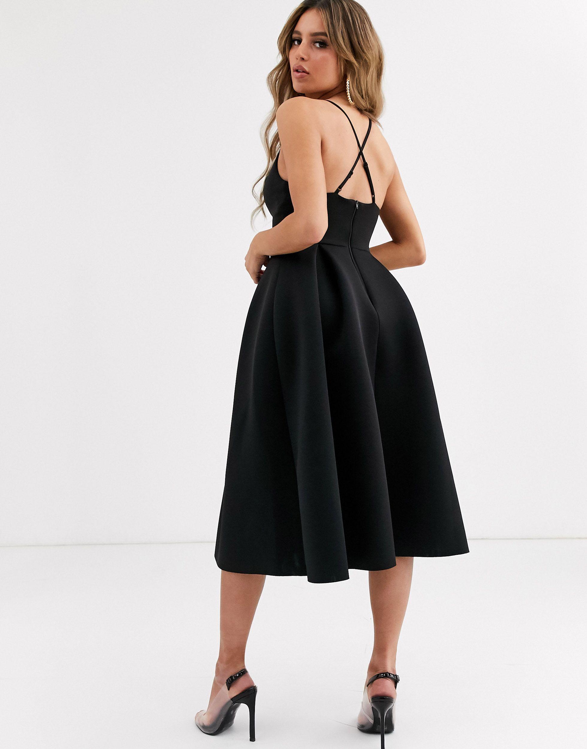 grey halter neck dress