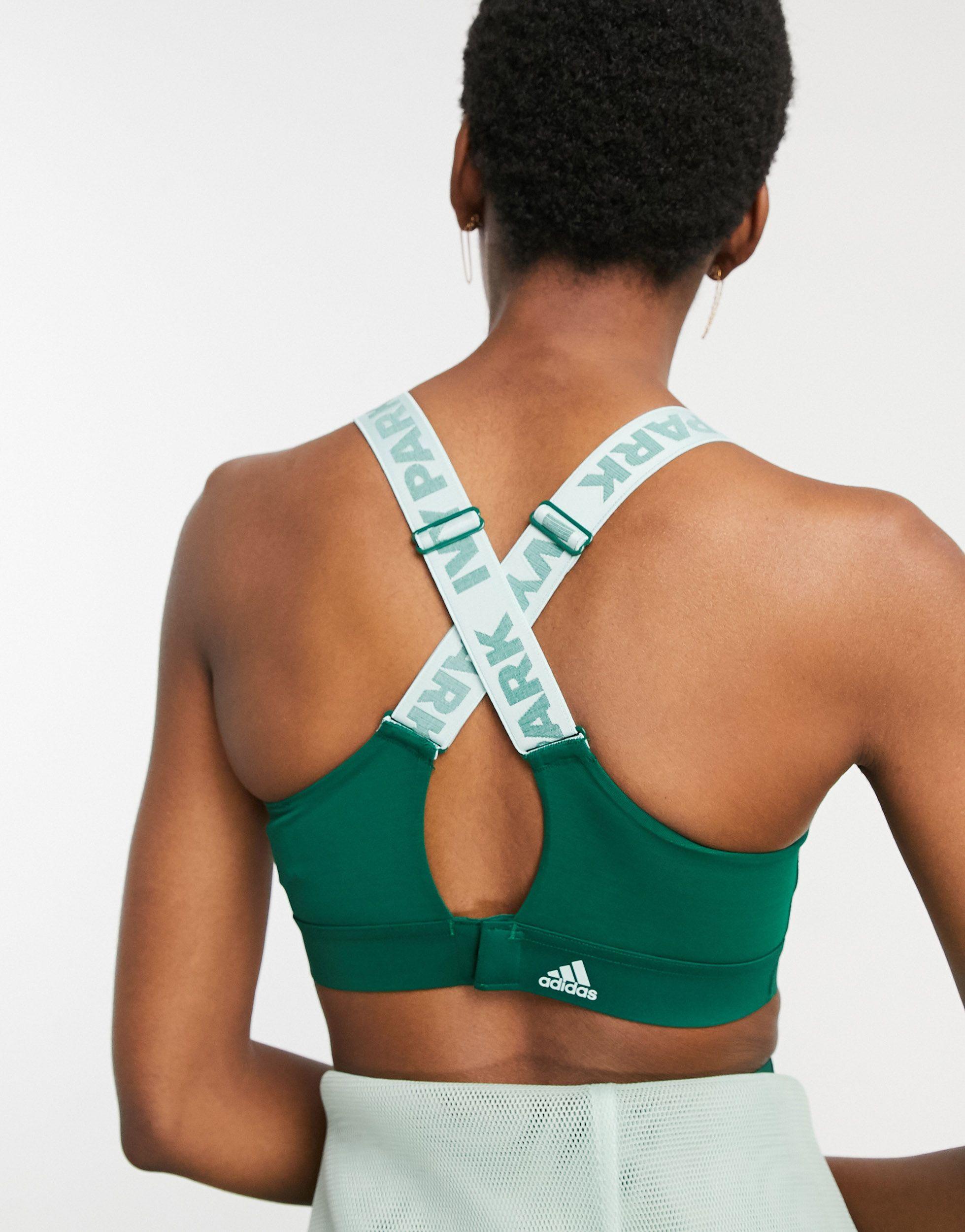 Ivy Synthetic Adidas X Cut Out Top Green -