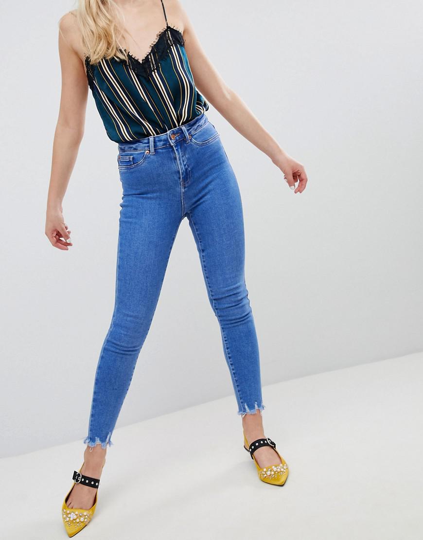 new look frayed hem jeans