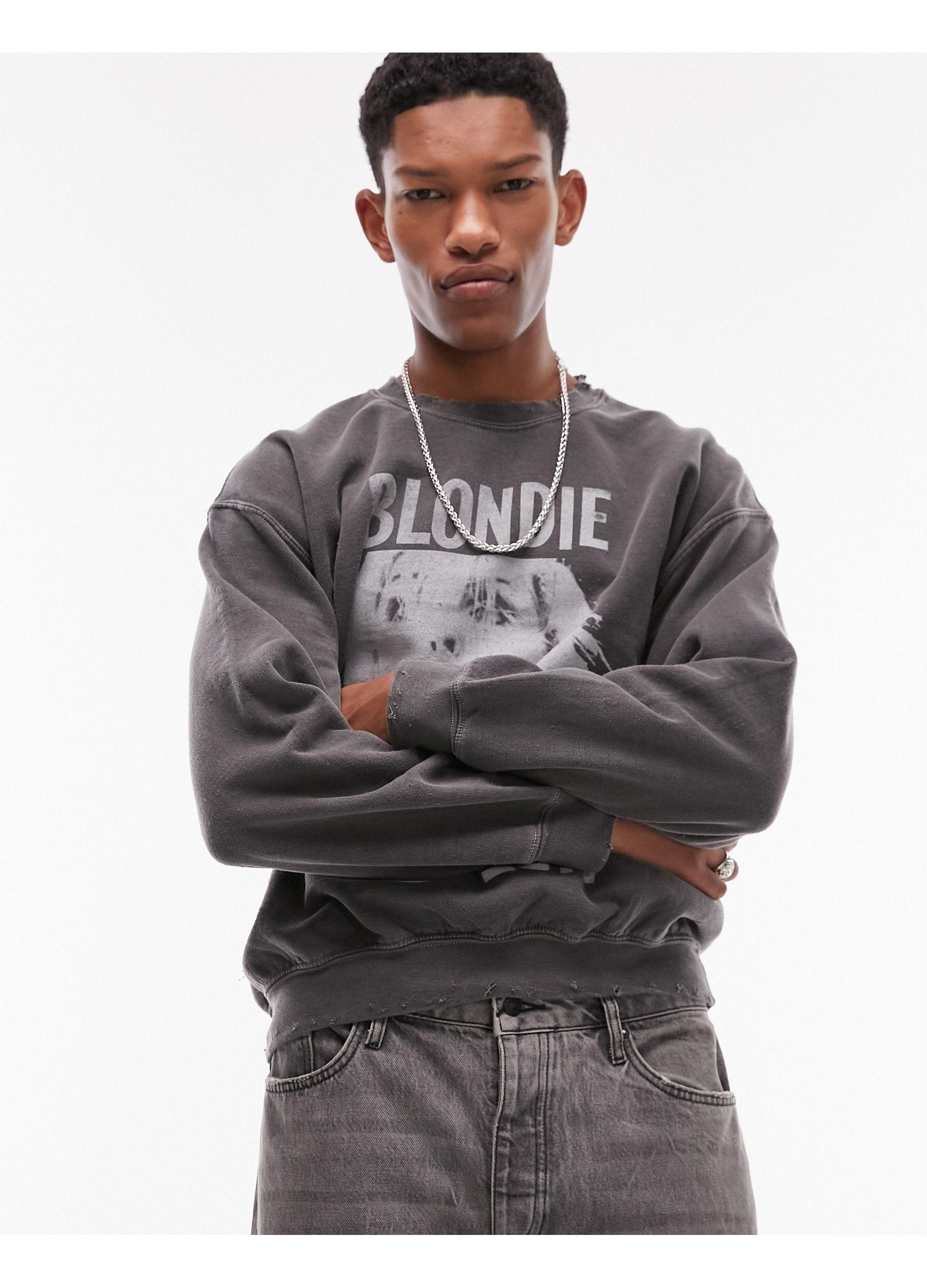 Topman black sweatshirt new arrivals