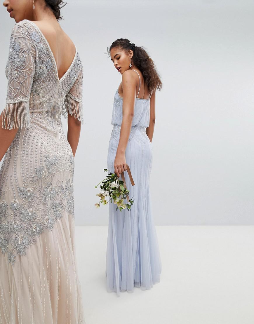 amelia rose 2 in 1 embellished maxi dress
