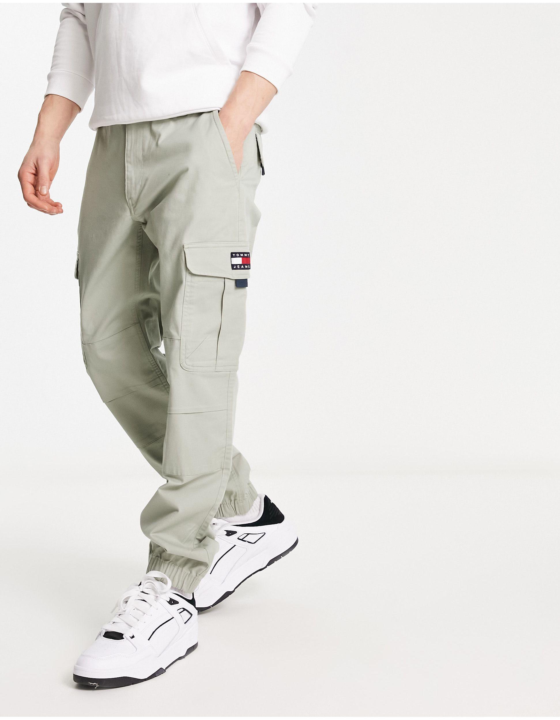 Ethan - pantalon cargo - taupe délavé Tommy Hilfiger pour homme en coloris  Blanc | Lyst