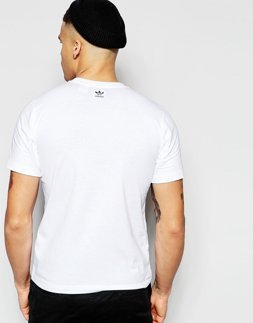 adidas Originals Cotton X Nigo T-shirt With Artist Stan Smith Print Aj5204  in White for Men - Lyst