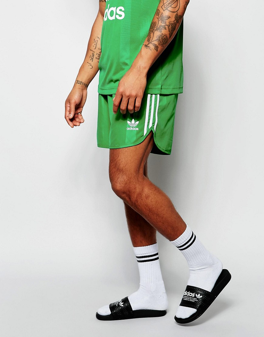 adidas Shorts Green for Men | Lyst
