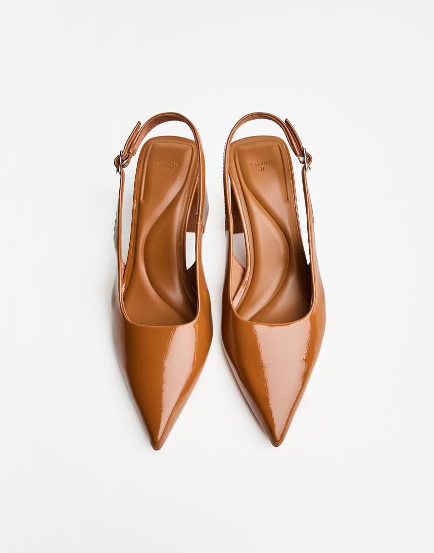 Bershka Sabot Color Cuoio Zalando Sabot Online