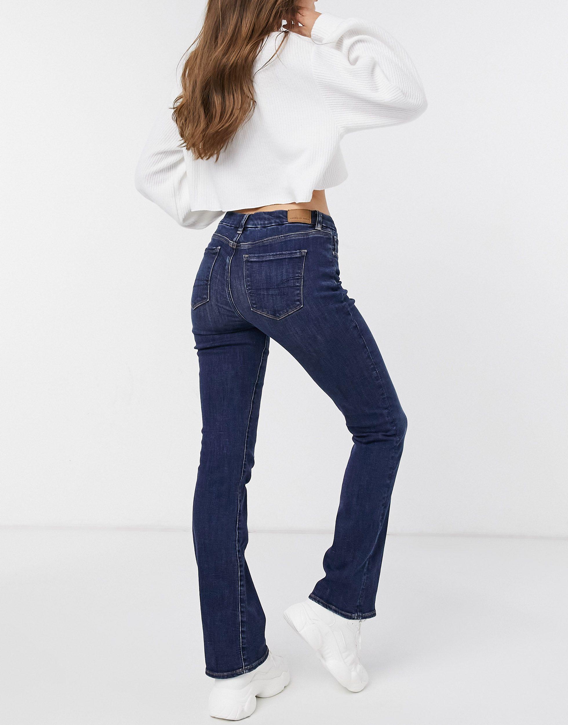 High rise skinny kick jeans american eagle Clearance