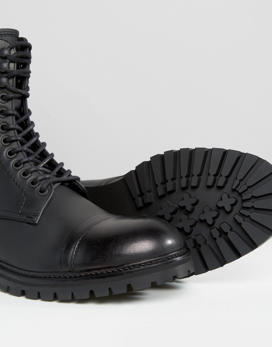Hugo Boss Tonkin Military Lace Up Boots 
