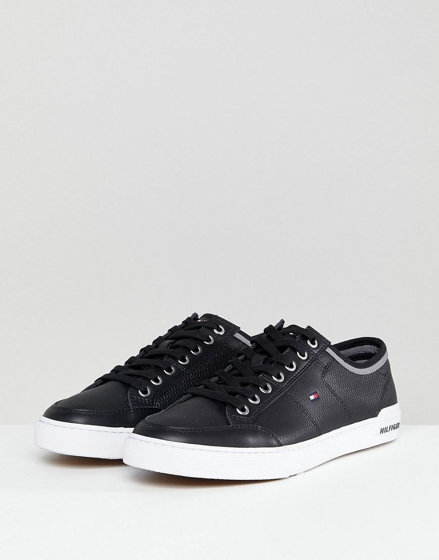 core corporate leather sneaker