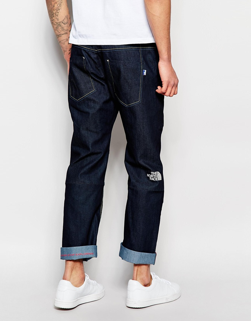 The North Face Jeans With Articulated Knee in Blue for Men | Lyst