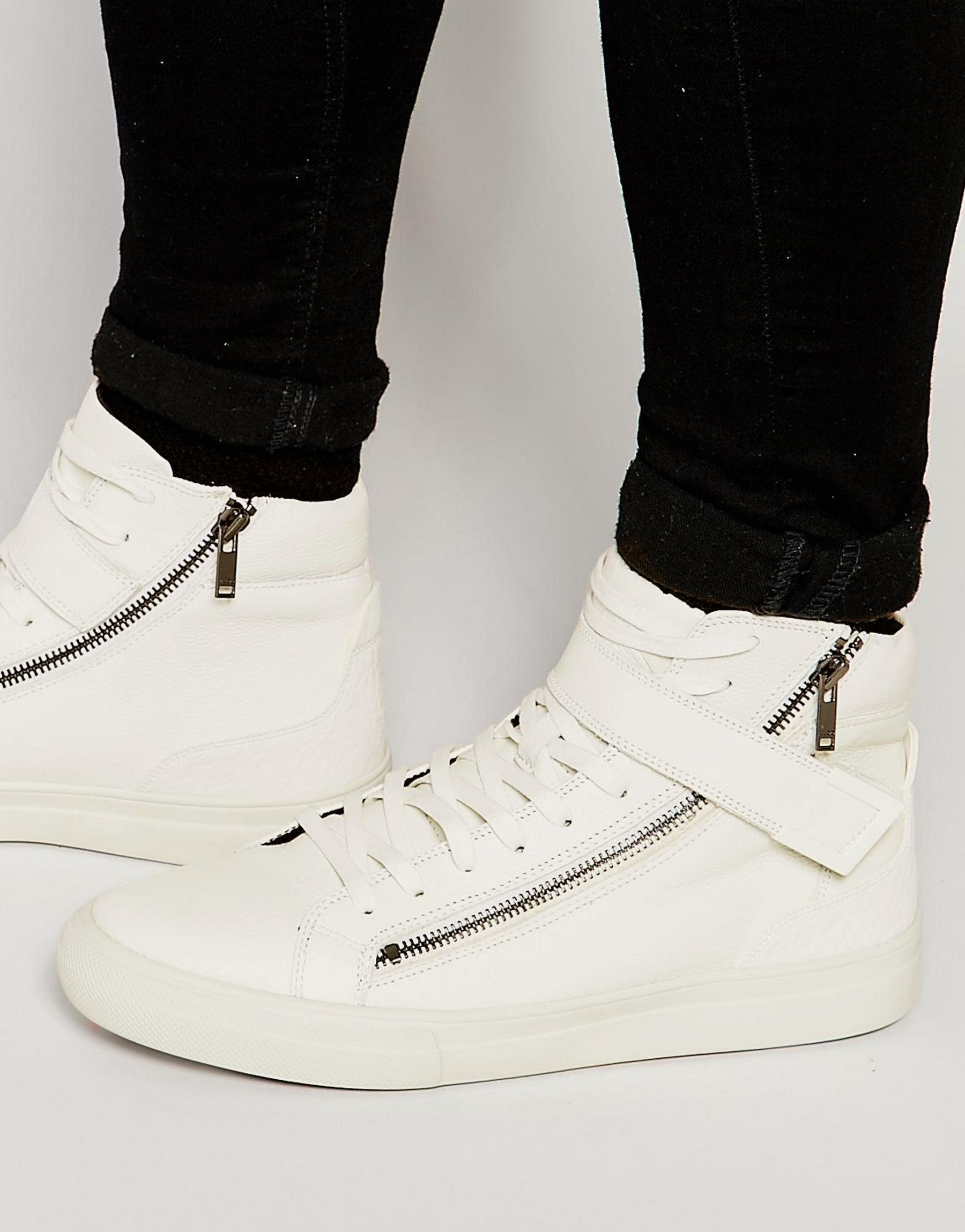Aldo Drabkin Hi-top Sneakers in White for Men | Lyst