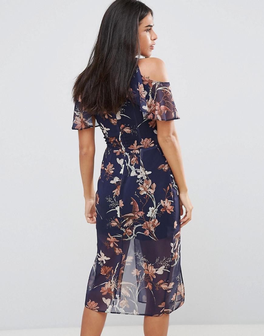 hope and ivy cold shoulder dress