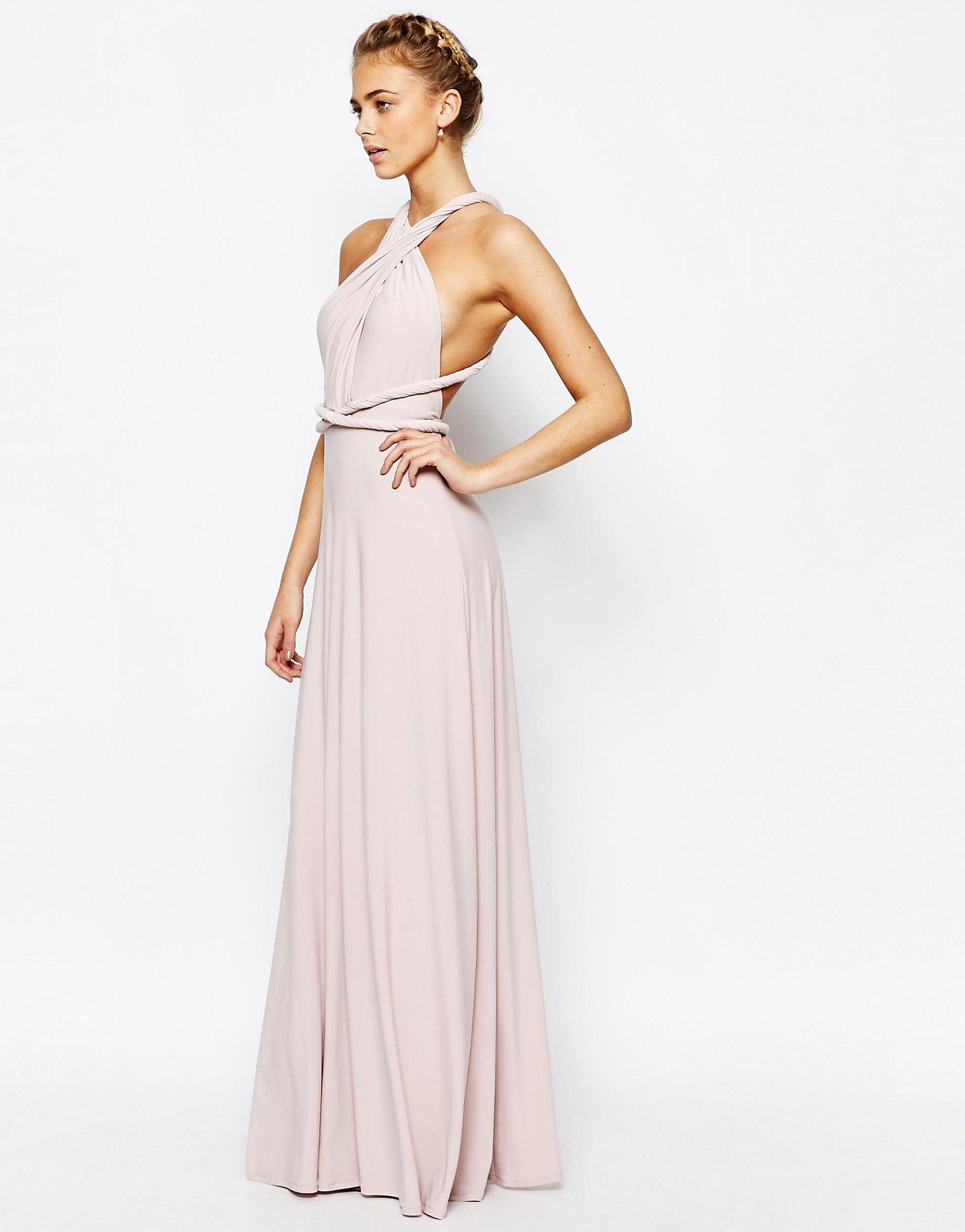 multiway dress halter neck
