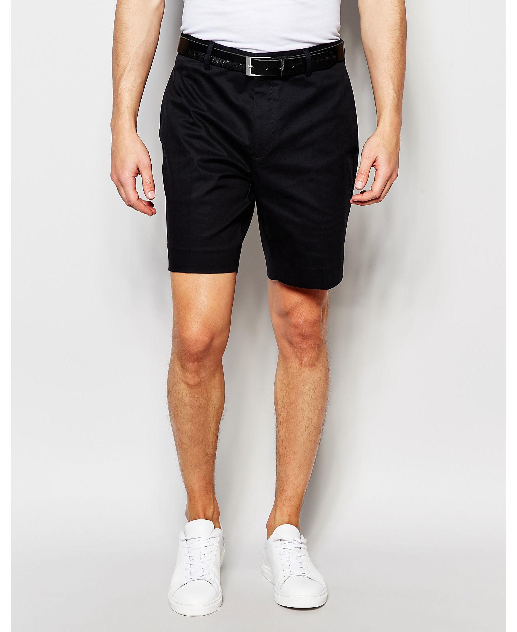 mens smart stretch shorts