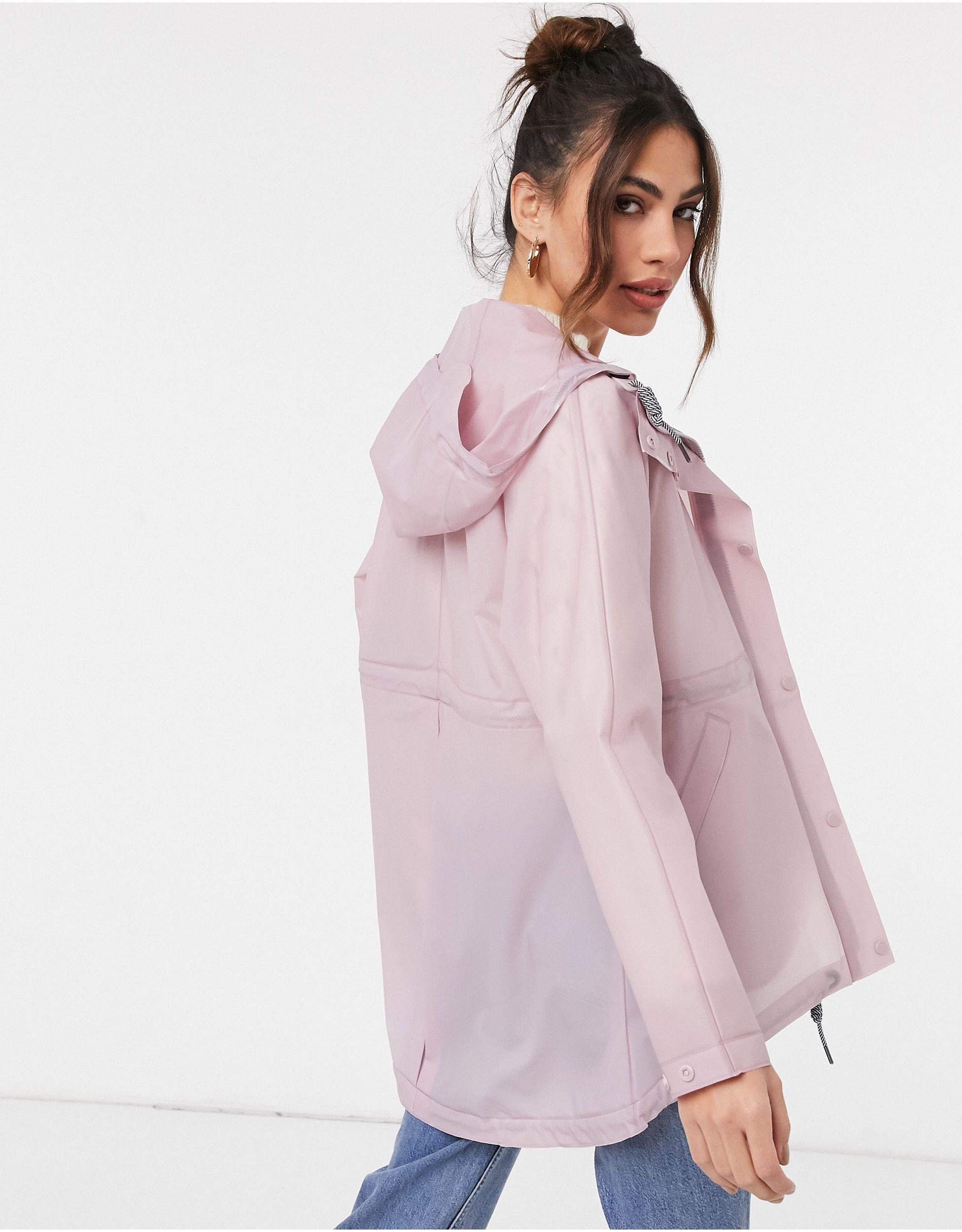 yellow hiking jacket