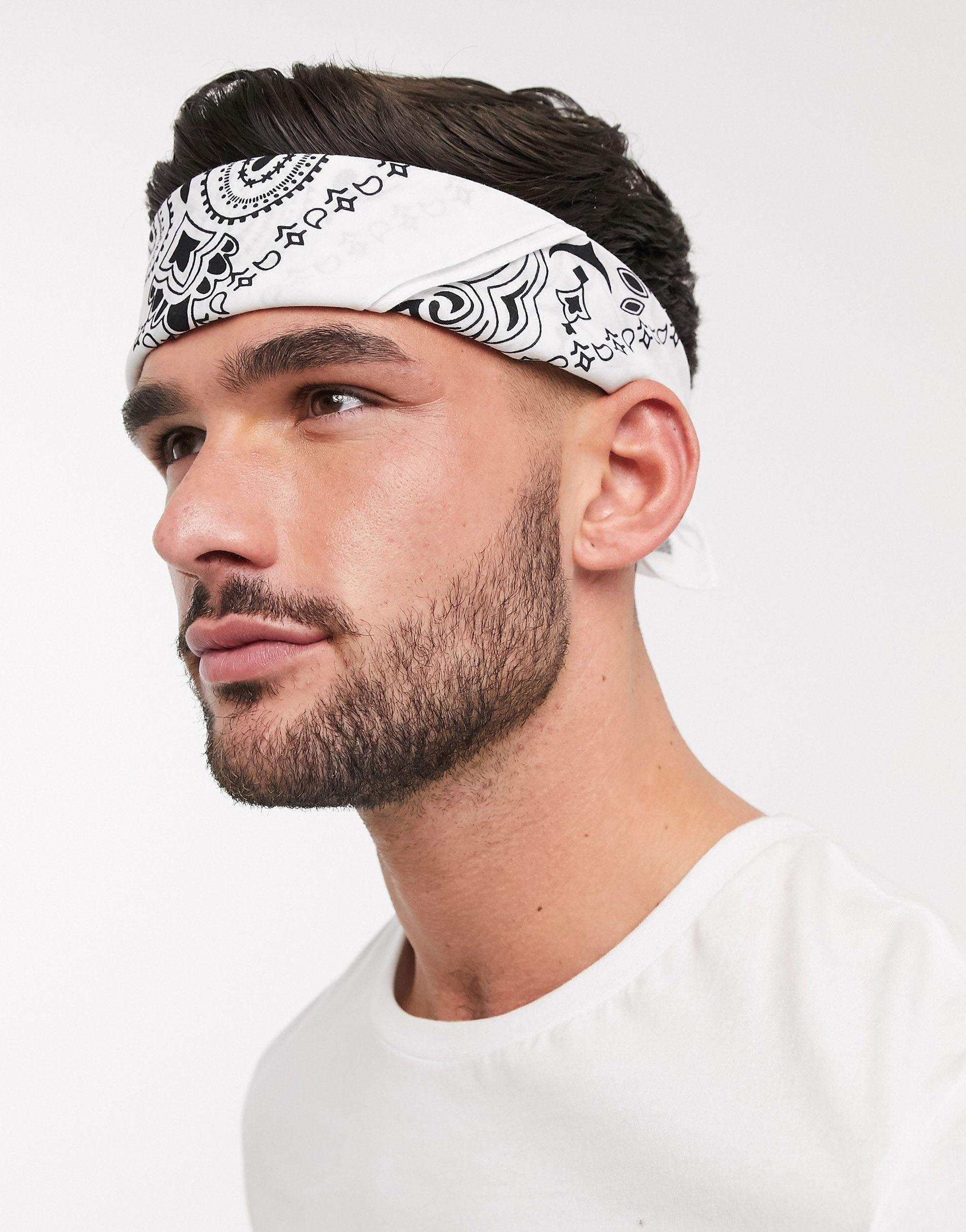 white bandana slides
