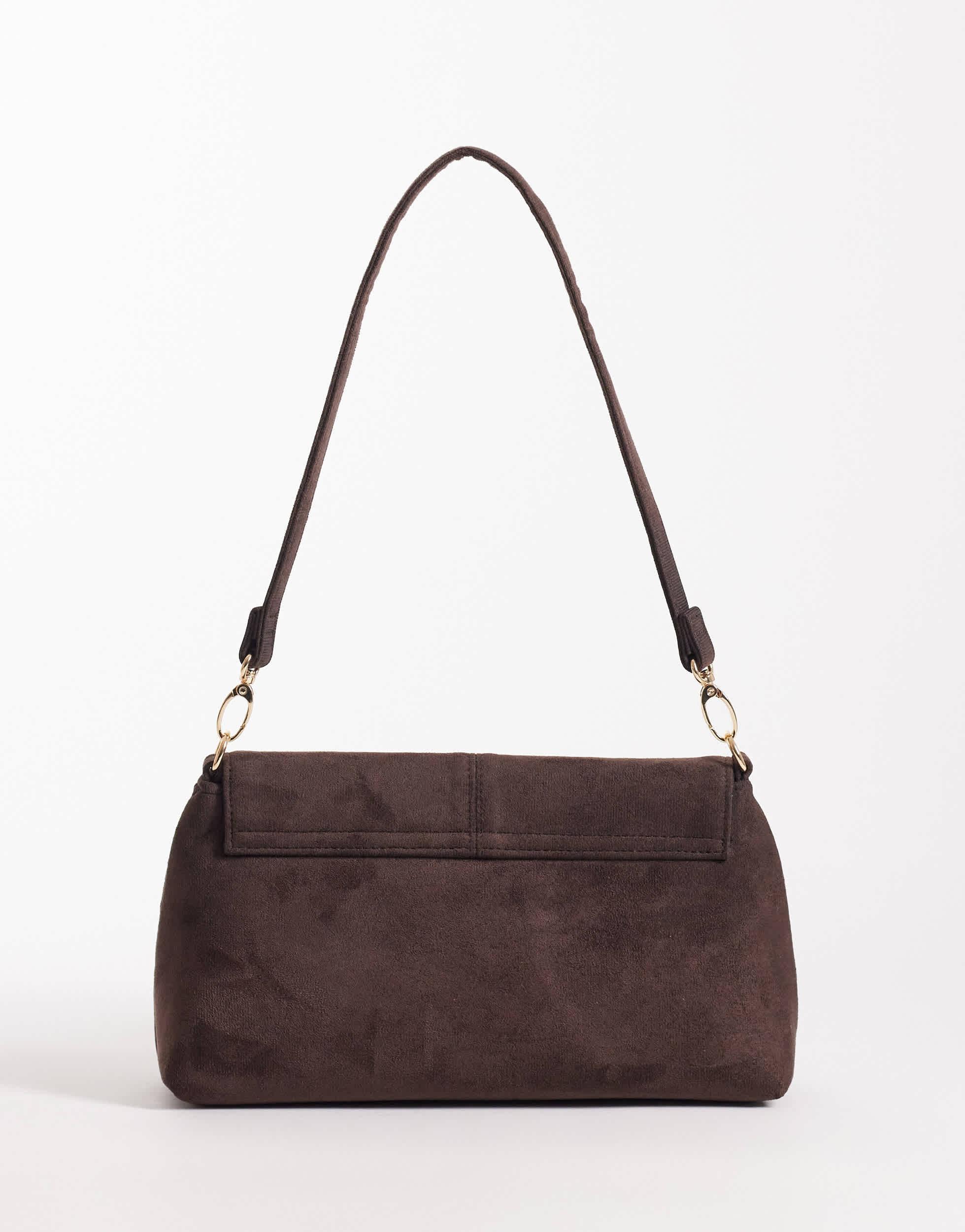 River Island - Sac bandoulière carré avec détails estampés - Noir | ASOS
