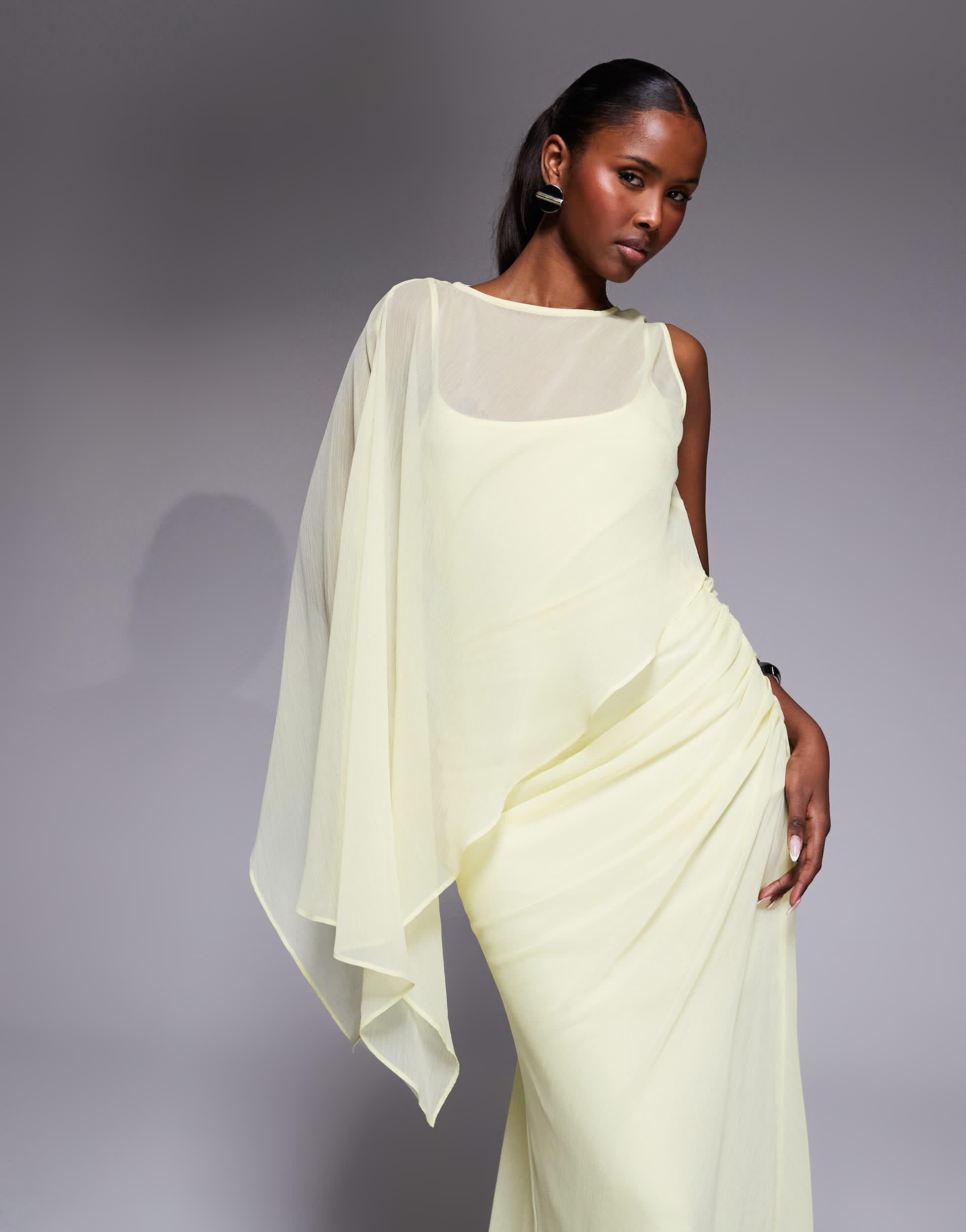 batwing asymmetrical dress Asymmetric Neck Batwing Sleeve Shift Mini Sweater Dress