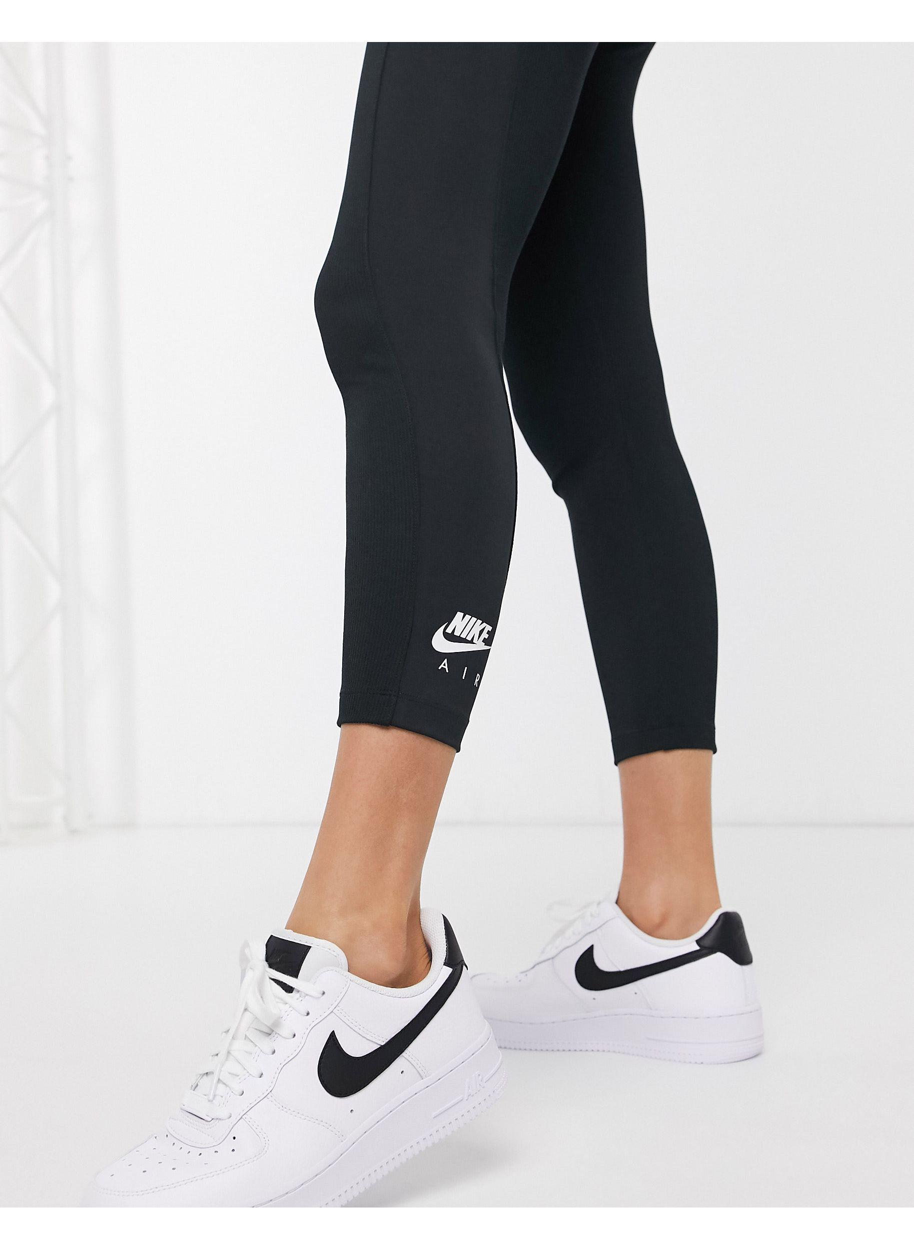 Women's Nike Air High-Rise Ribbed Leggings