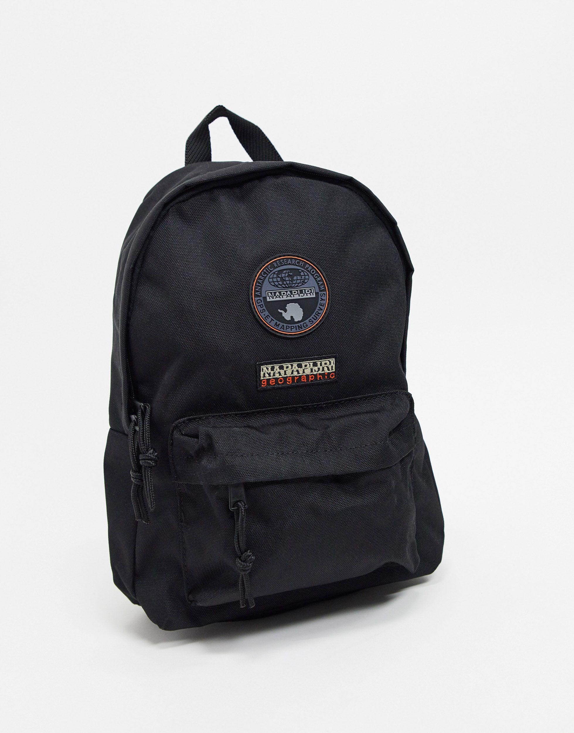Napapijri Voyage Mini Backpack in Black | Lyst UK