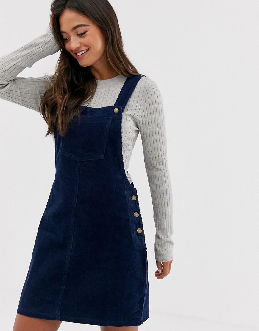 Brave Soul Alexa Corduroy Dungaree 