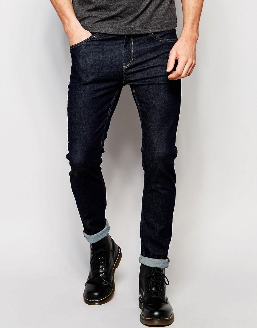 Cheap Monday Denim Tight Skinny Jeans In Real Blue for Men - Lyst