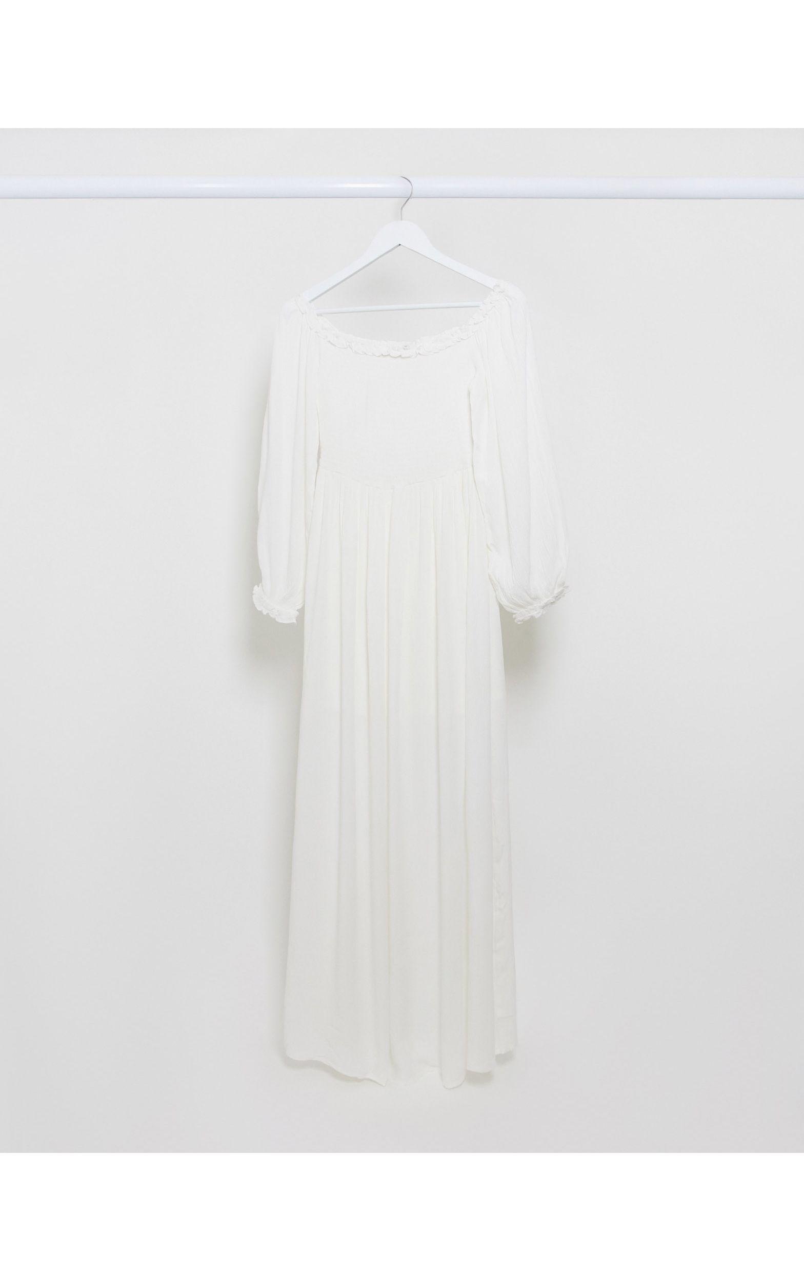 river island bardot maxi dress