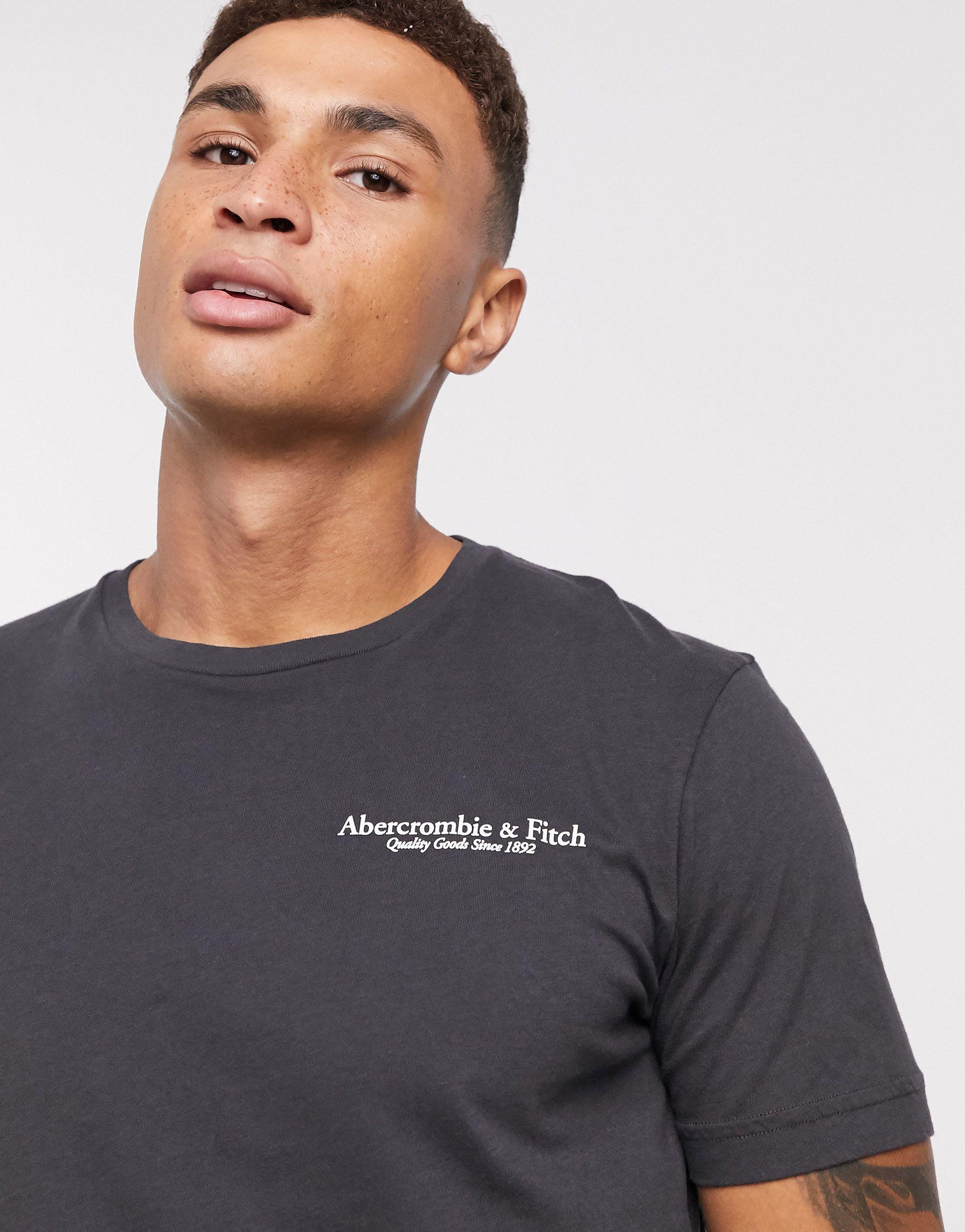 T-shirt à imprimé ville dans le dos Abercrombie & Fitch pour homme en  coloris Noir | Lyst