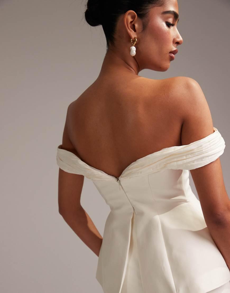 2 piece off shoulder dress A Line Simple White Off Shoulder Birthday Outfit Short Evening Dress Short  Party Dress Homecoming Dress fg8046