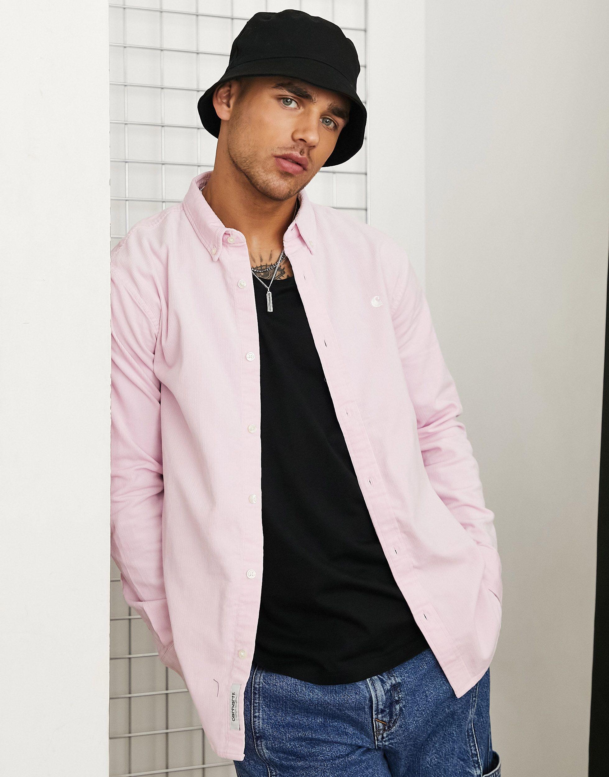 Madison - chemise en velours côtelé - pastel Coton Carhartt WIP pour homme  en coloris Rose | Lyst